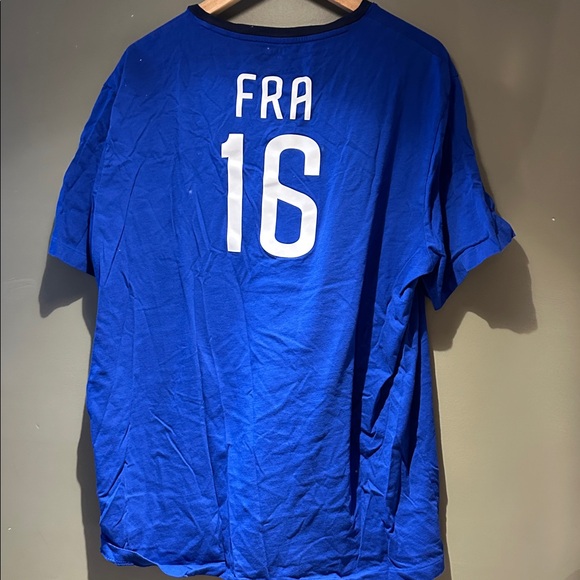 Polo by Ralph Lauren Blue France Tee sz XXL gently worn - Picture 6 of 6